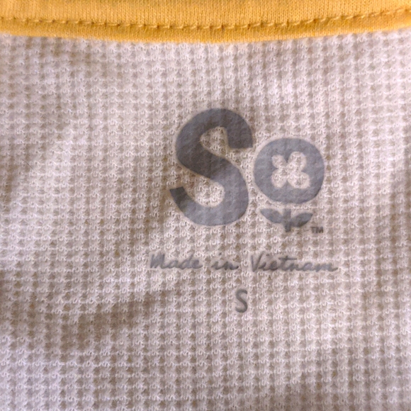 San Francisco waffle style women's top - Picture 3 of 4